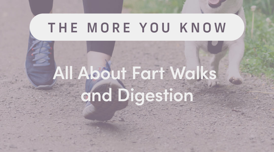 All about fart walks and digestion