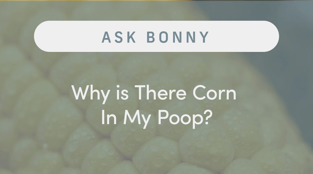 Why is There Corn In My Poop?