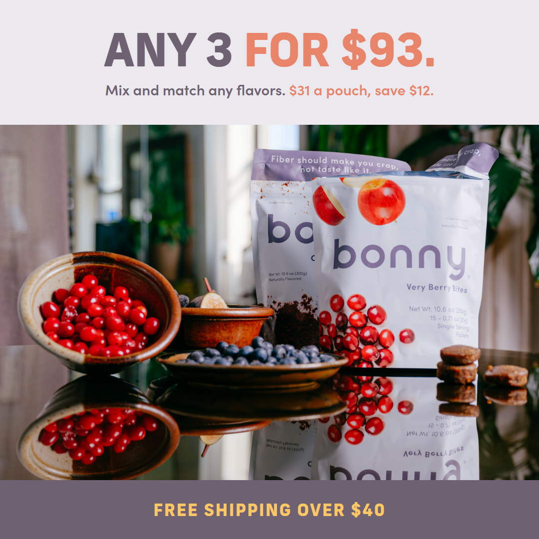 Stock up and save on Bonny fiber
