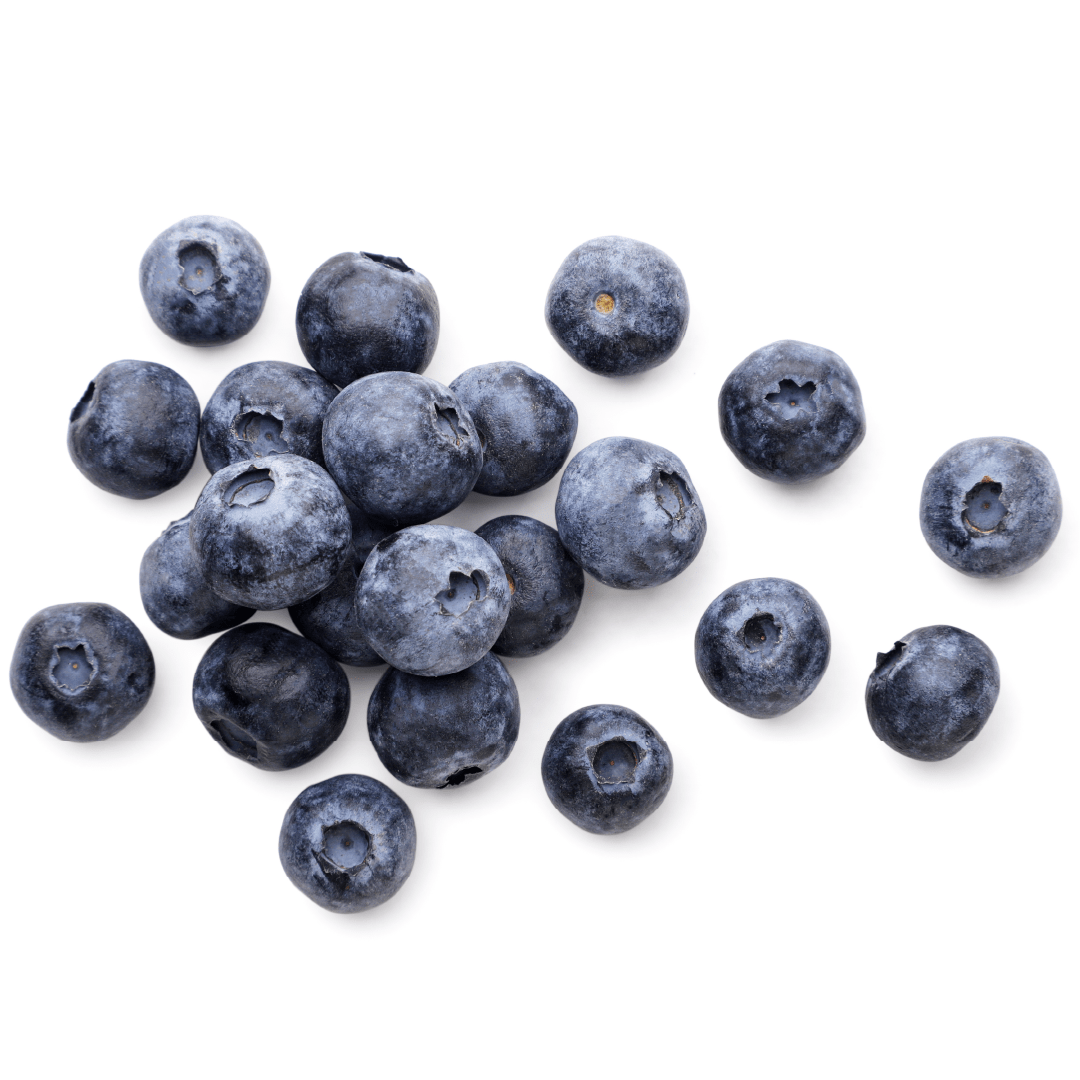 Blueberries are rich in antioxidants and fiber