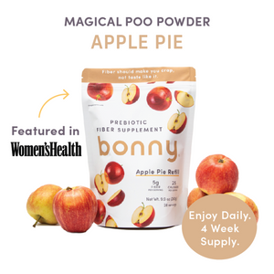 Bonny Apple Pie Prebiotic Fiber Powder with psyllium husk and inulin