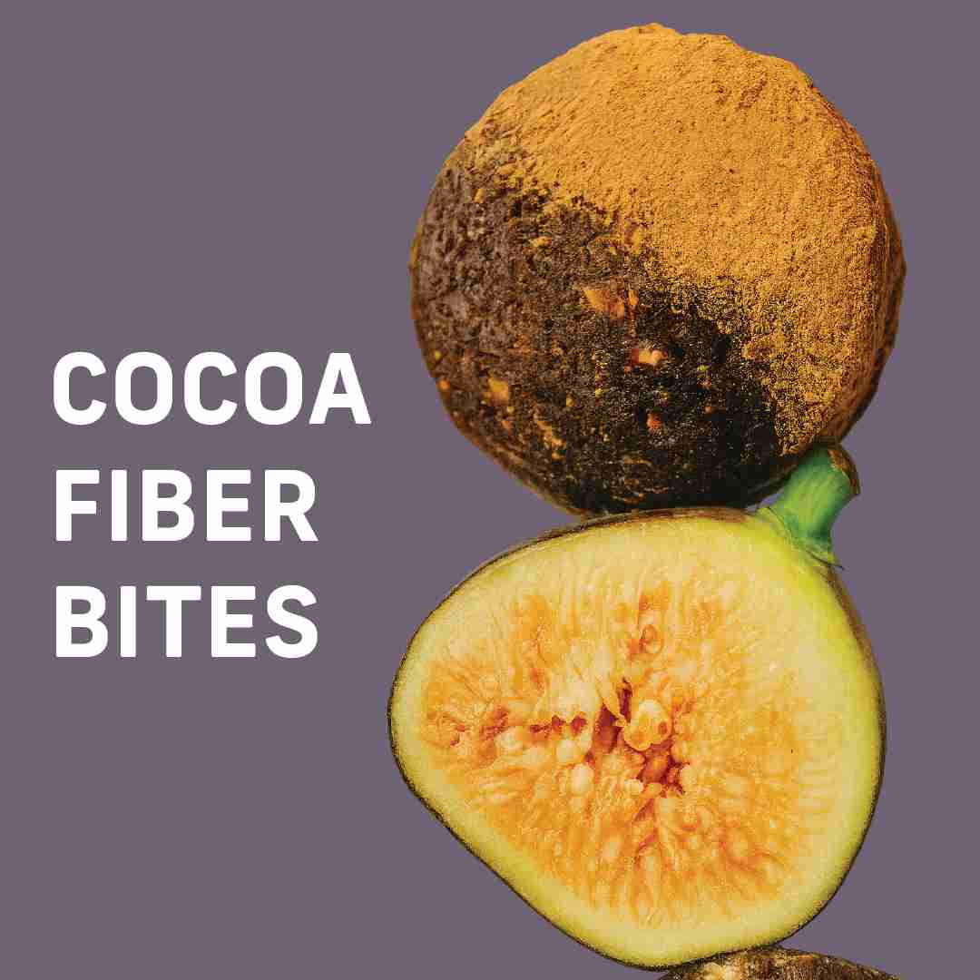Bonny Cocoa Bites with Dried Fruit and Fiber