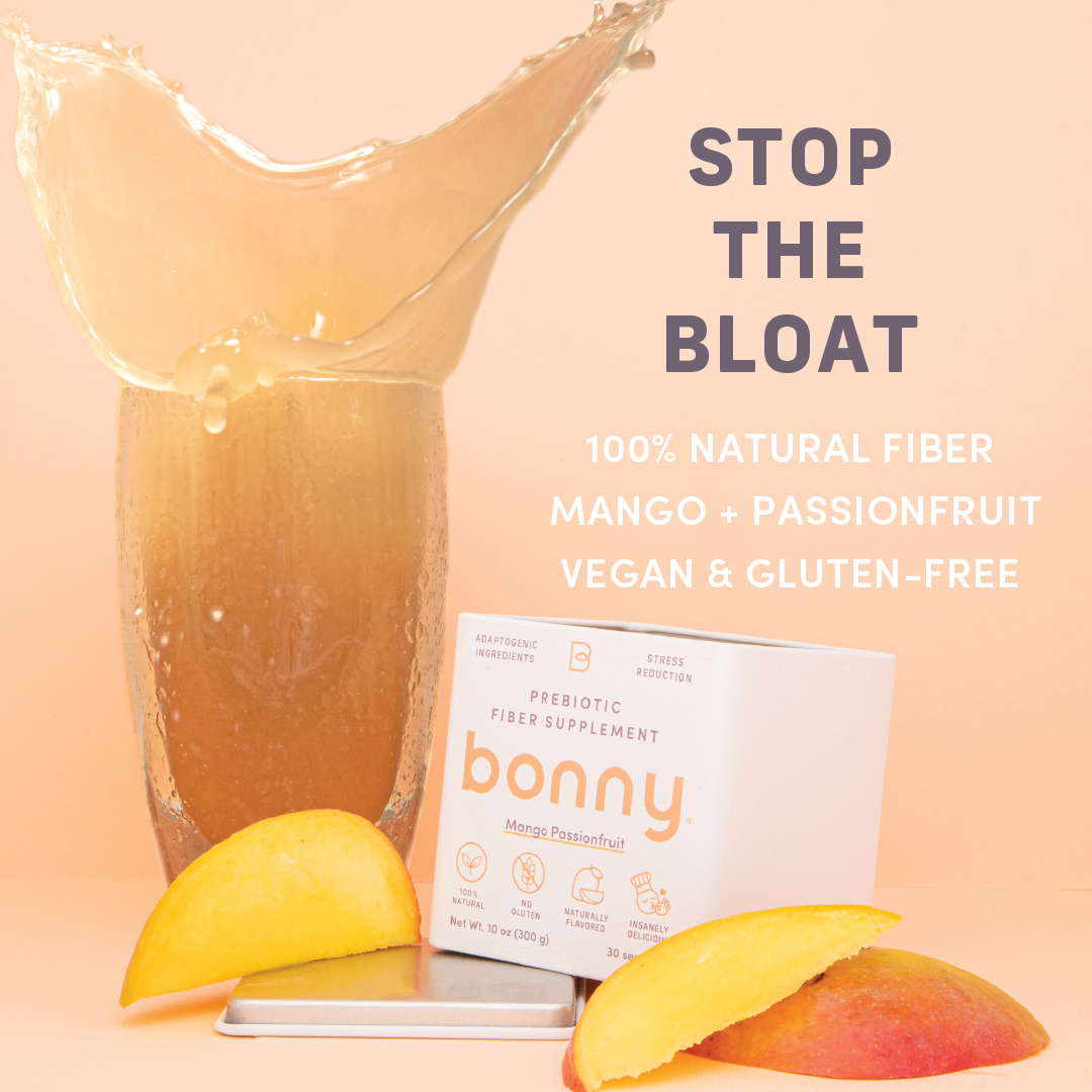Mango passionfruit Bonyn fiber to reduce bloating