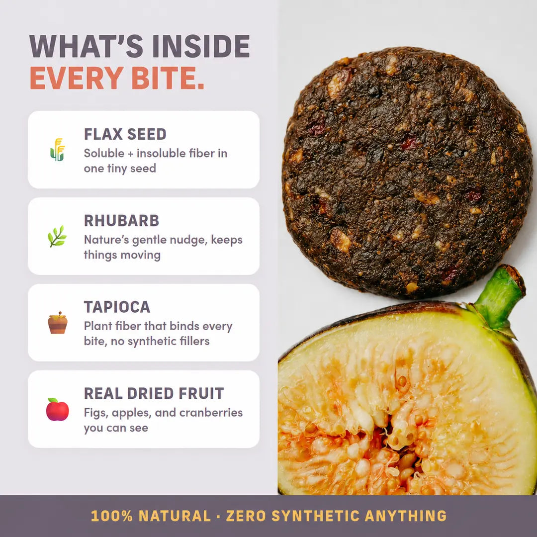 100% Natural ingredients to support digestion